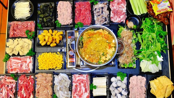 lẩu cua đồng